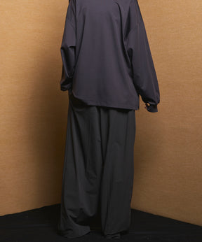 4 Colors Chambray Washable Wool Peaked Lapel Double Breasted Jacket