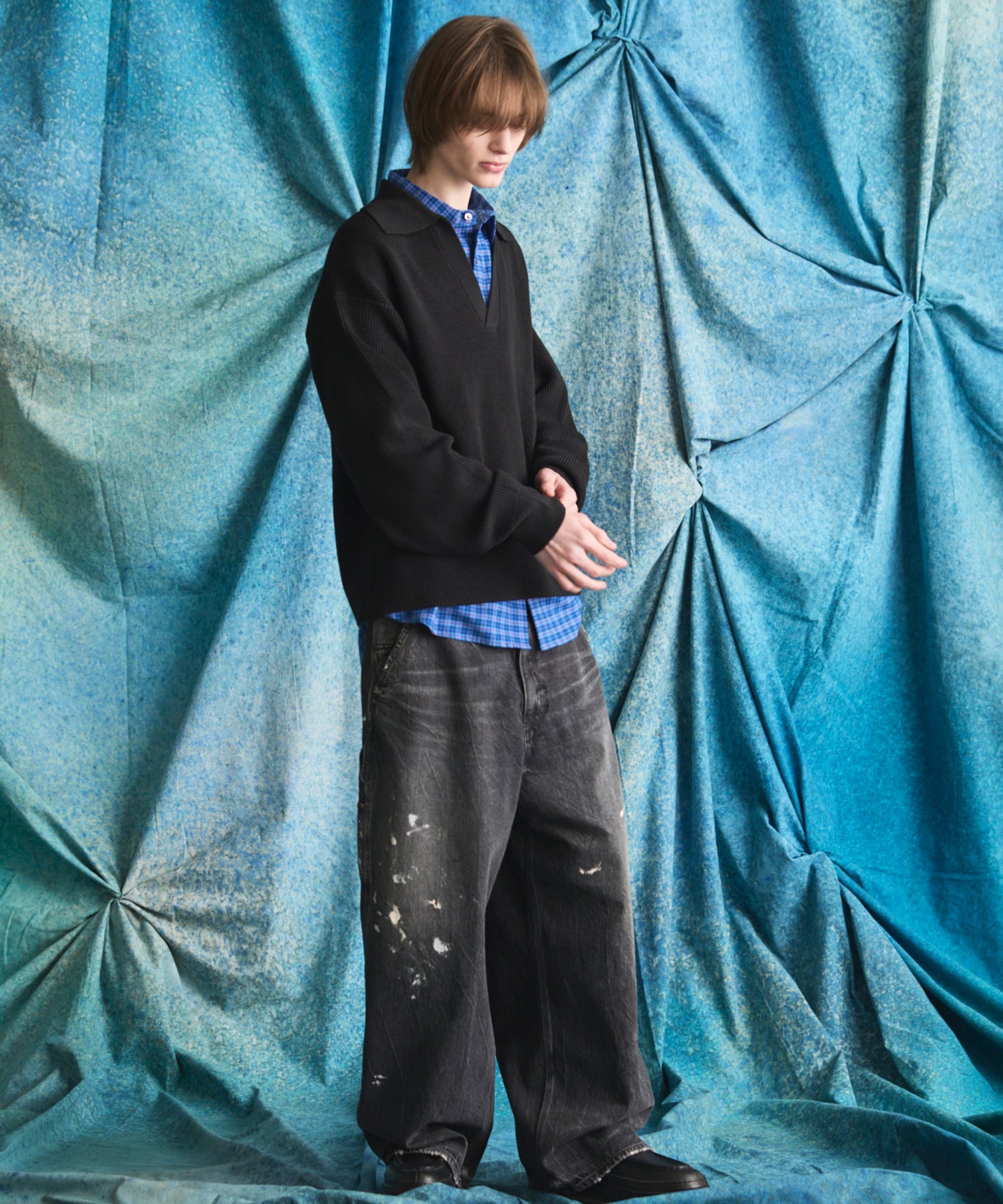 C/A Prime-Over Skipper Knit