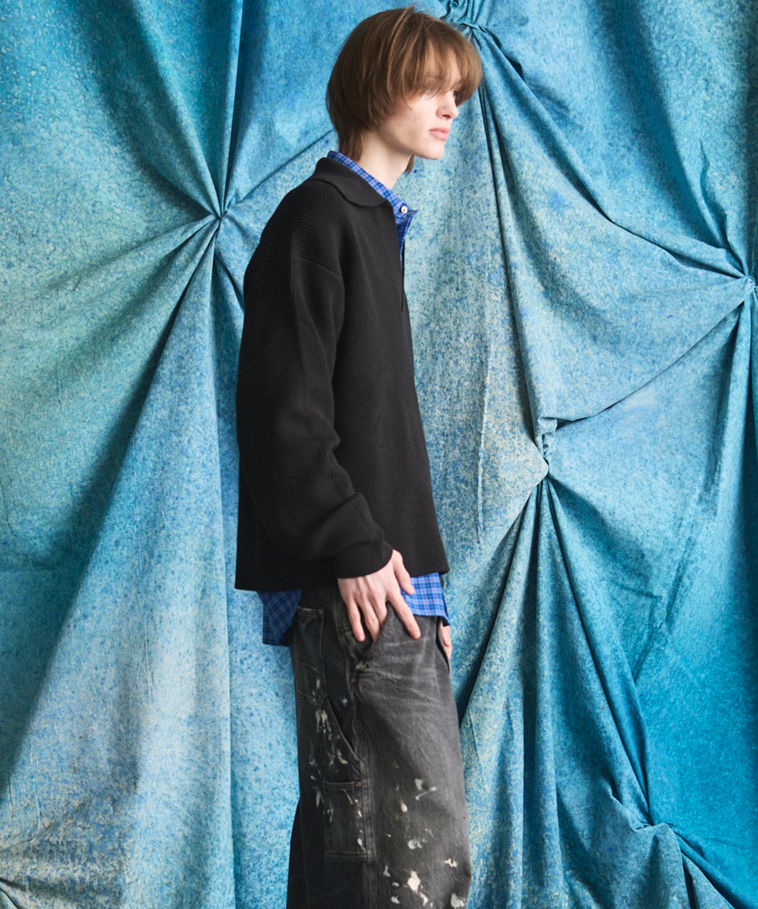 C/A Prime-Over Skipper Knit