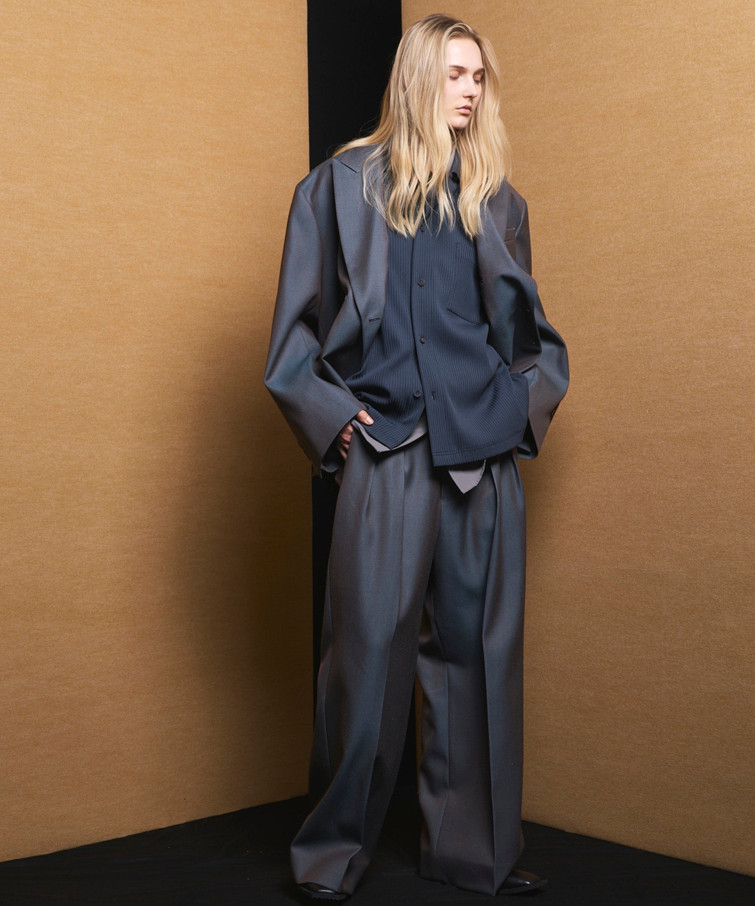 【26SS PRE-ORDER】Omega Rib Prime-Over Long Sleeve Shirt