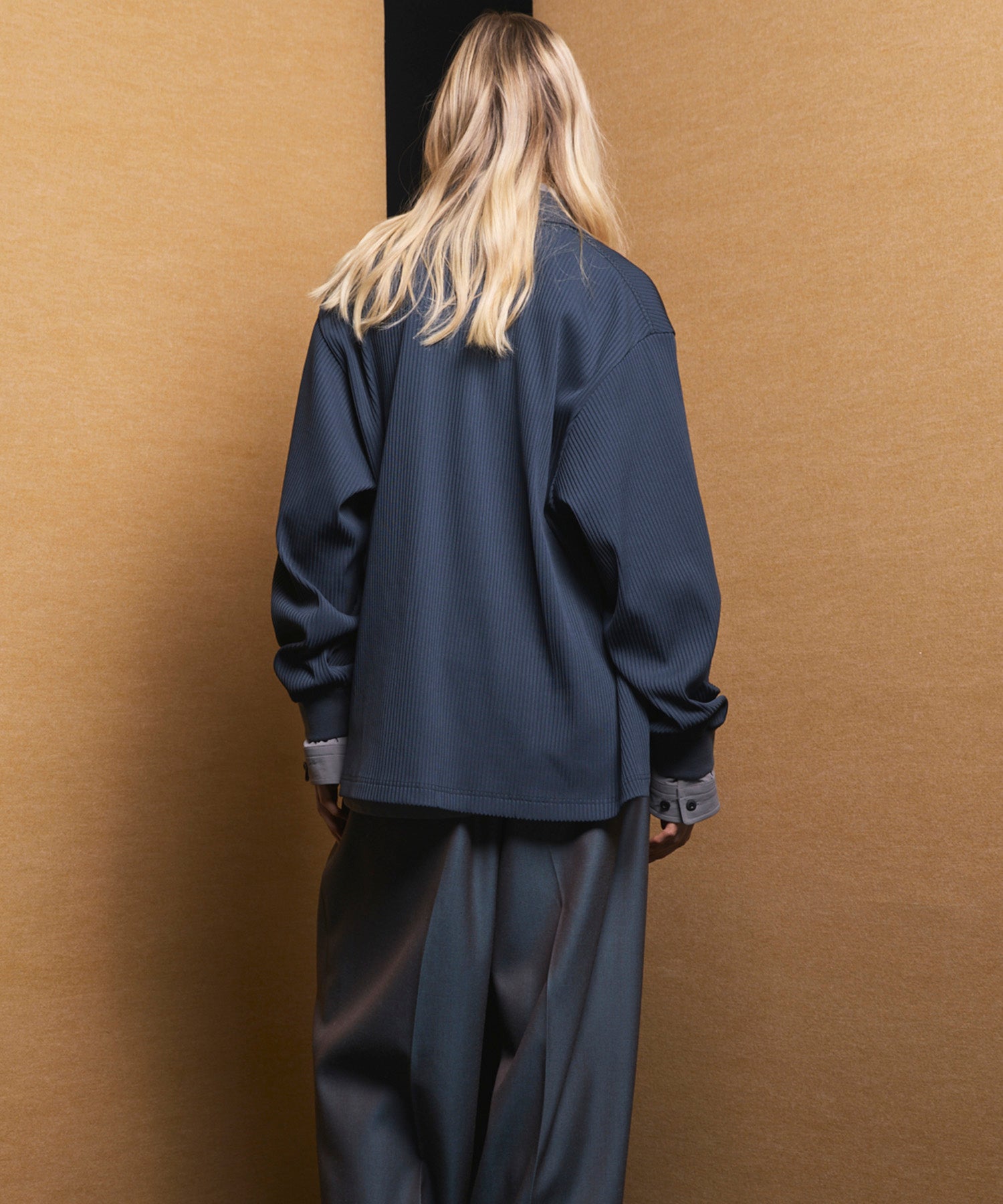 【26SS PRE-ORDER】Omega Rib Prime-Over Long Sleeve Shirt