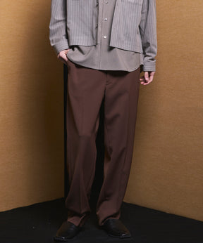 4 Colors Chambray Washable Wool Peaked Lapel Double Breasted Jacket