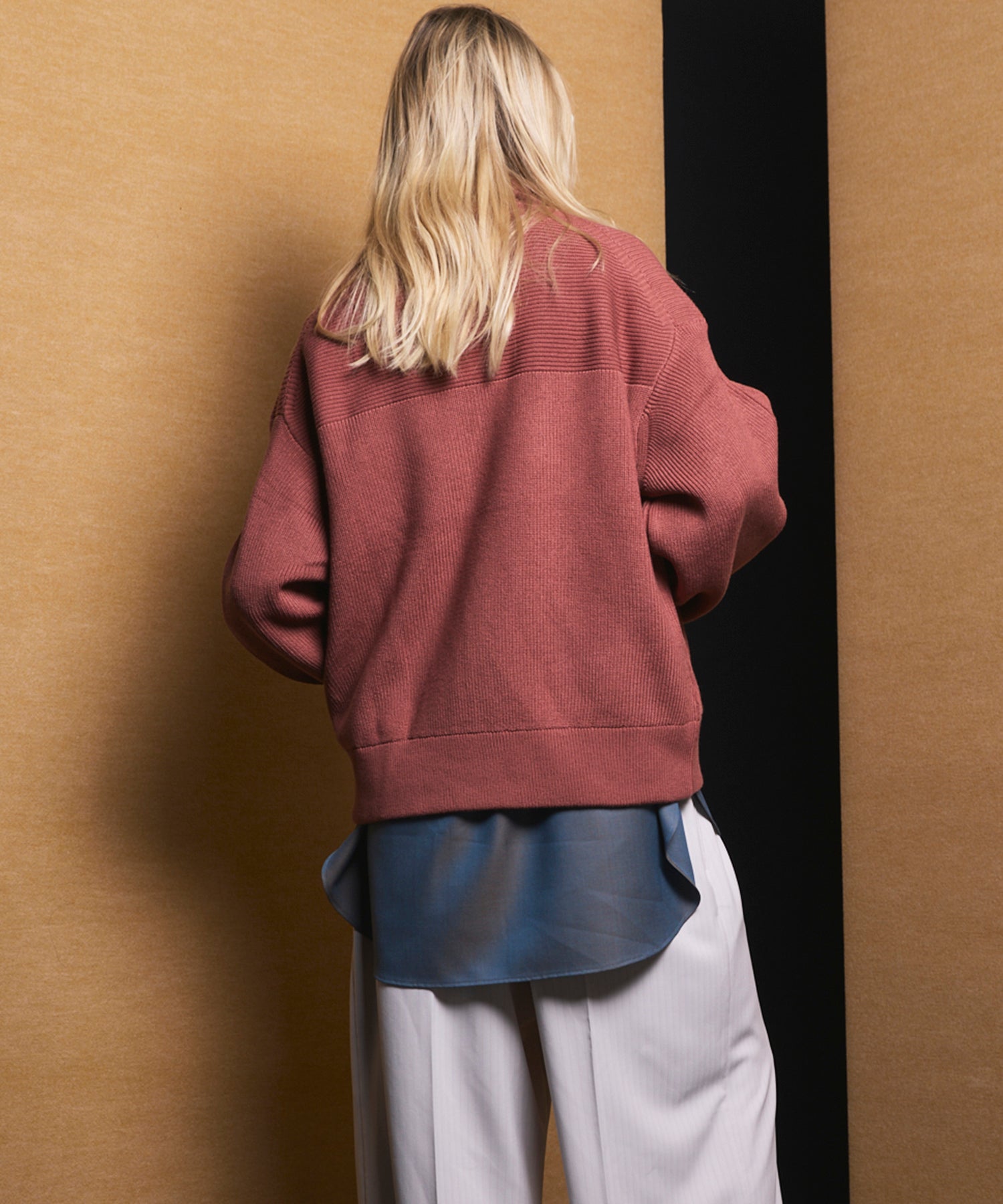 26SS PRE-ORDER】C/A Prime-Over Drivers Zip Knit