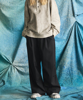 4 Colors Chambray Washable Wool Prime-Wide Snow Pants