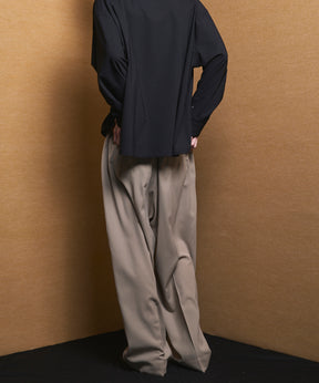 4 Colors Chambray Washable Wool Peaked Lapel Double Breasted Jacket