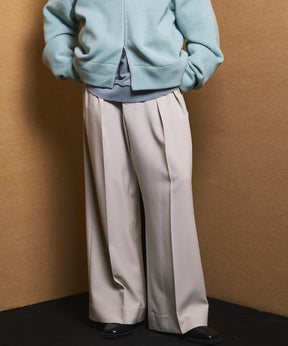 4 Colors Chambray Washable Wool Peaked Lapel Double Breasted Jacket