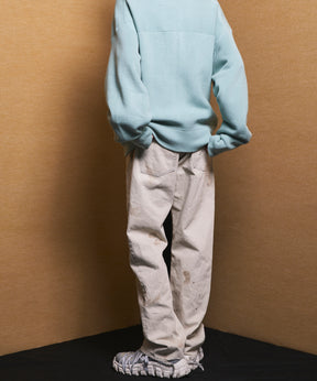 【26SS PRE-ORDER】【Vintage Style Denim Fabric】Semi-flared Denim Pants