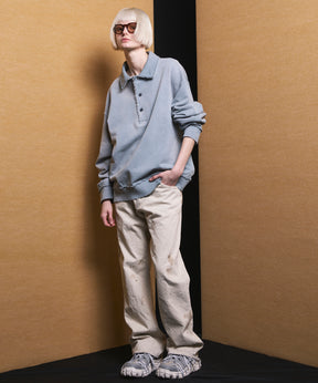 【26SS PRE-ORDER】【Vintage Style Denim Fabric】Semi-flared Denim Pants