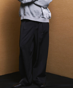 4 Colors Chambray Washable Wool Peaked Lapel Double Breasted Jacket