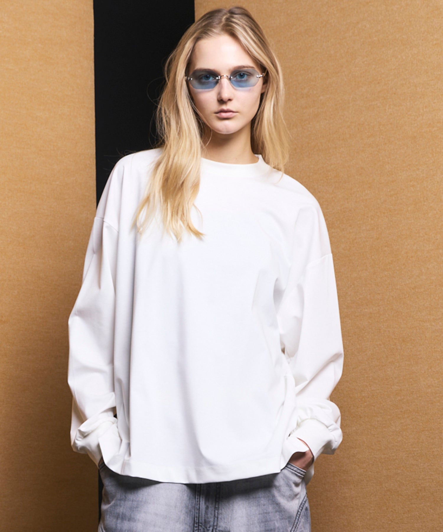 Smashing Punch Prime-Over Crew Neck Long Sleeve T-Shirt