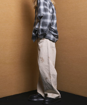 4 Colors Chambray Washable Wool Peaked Lapel Double Breasted Jacket