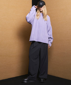 C/A Prime-Over Pullover Crew Neck Knit