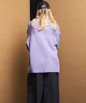 C/A Prime-Over Pullover Crew Neck Knit