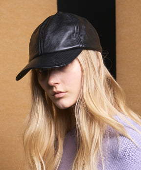 Artificial Leather 6 Panel Cap