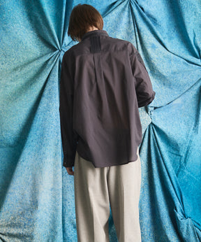 【26ss PRE-ORDER】Deep Front Neck Prime-Over Skipper Shirt