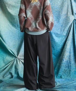 4 Colors Chambray Washable Wool Peaked Lapel Double Breasted Jacket