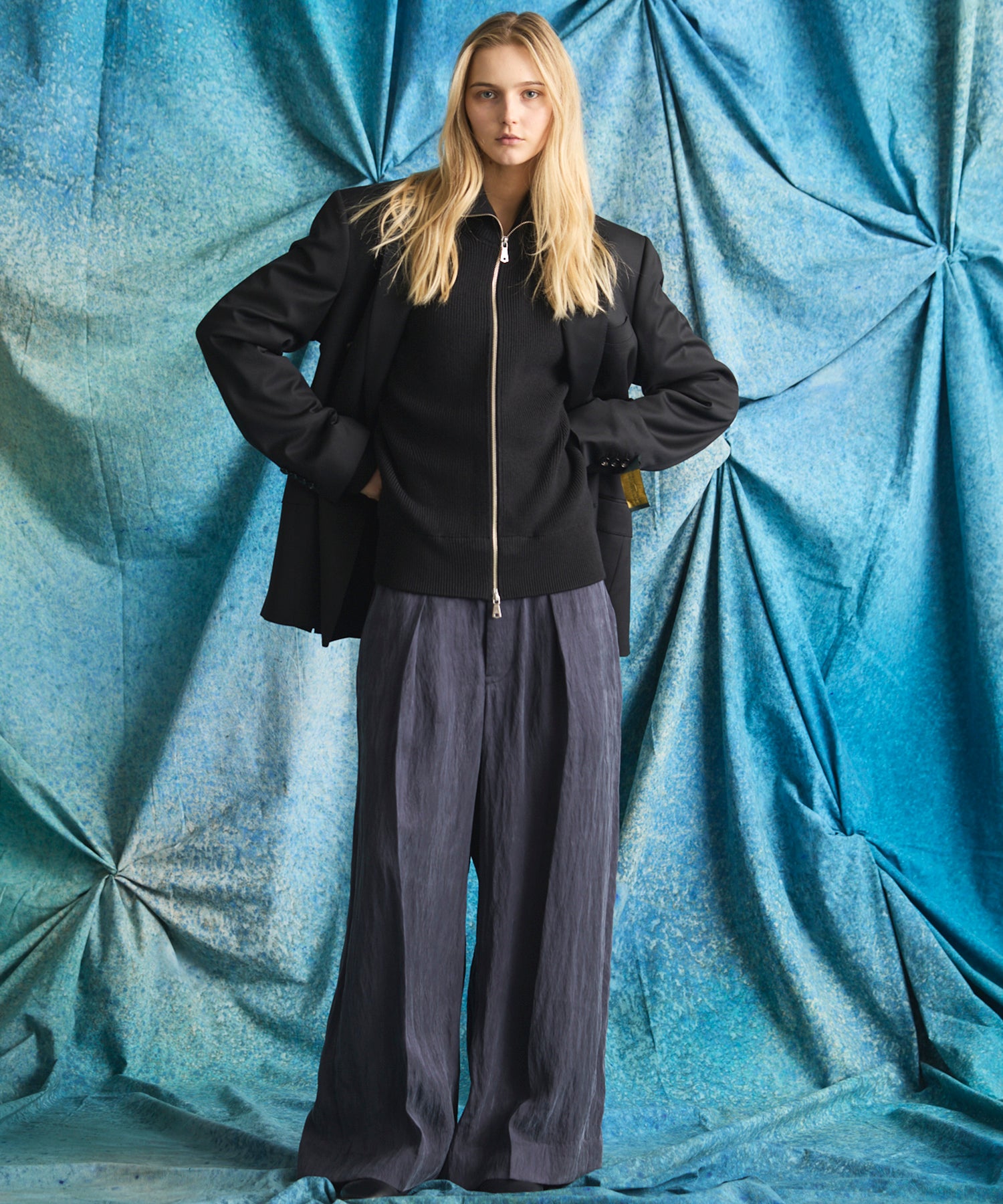 C/A Prime-Over Drivers Zip Knit