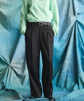 4 색 샹 브레이 세탁 가능한 양모 피크 라펠 더블 가슴 재킷