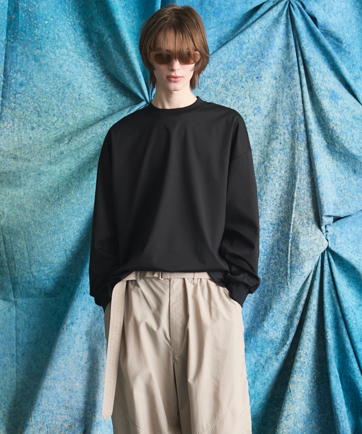 Smashing Punch Prime-Over Crew Neck Long Sleeve T-Shirt