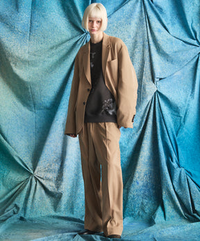 Flower Patch Prime-Over Crew Neck Sweatshirt