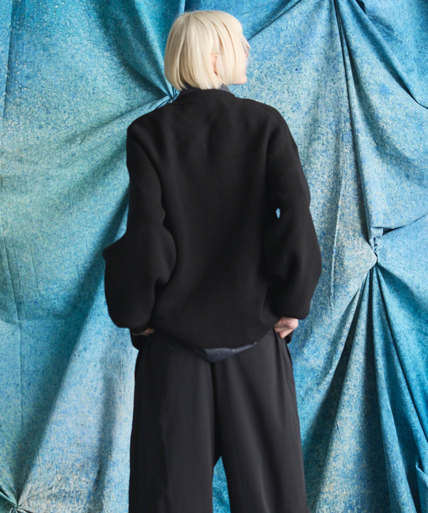 C/A Prime-Over Pullover Crew Neck Knit