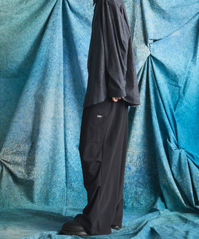 4 Colors Chambray Washable Wool Peaked Lapel Double Breasted Jacket