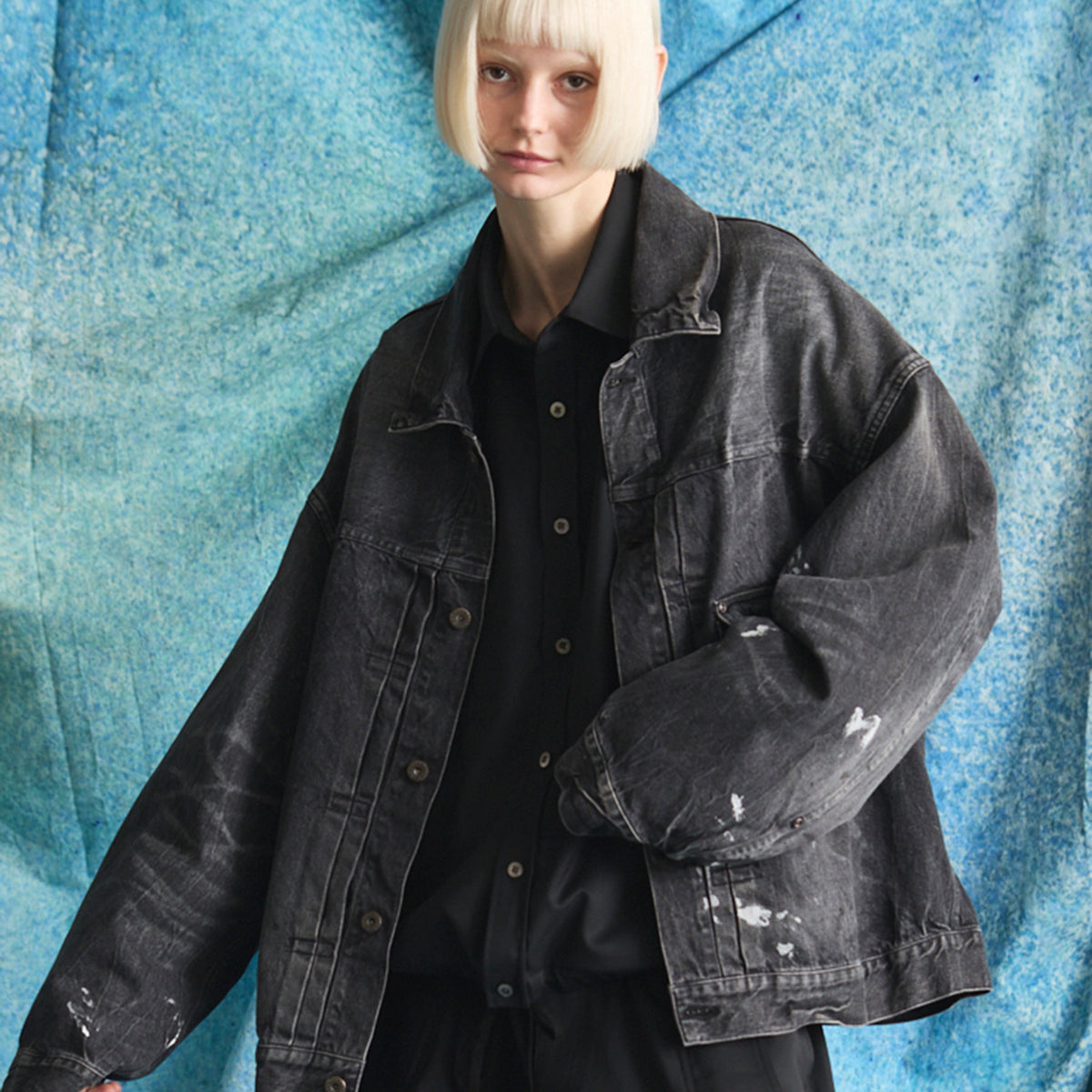 26SS PRE-ORDER】【Vintage Style Denim Fabric】Prime-Over Trucker