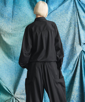 【26SS PRE-ORDER】NISHIKAWA KEORI Prime-Over Wool Curve Shirt