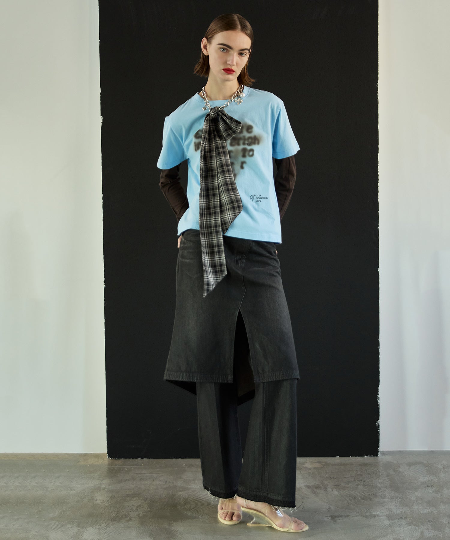 Open Heart Layered T-Shirt