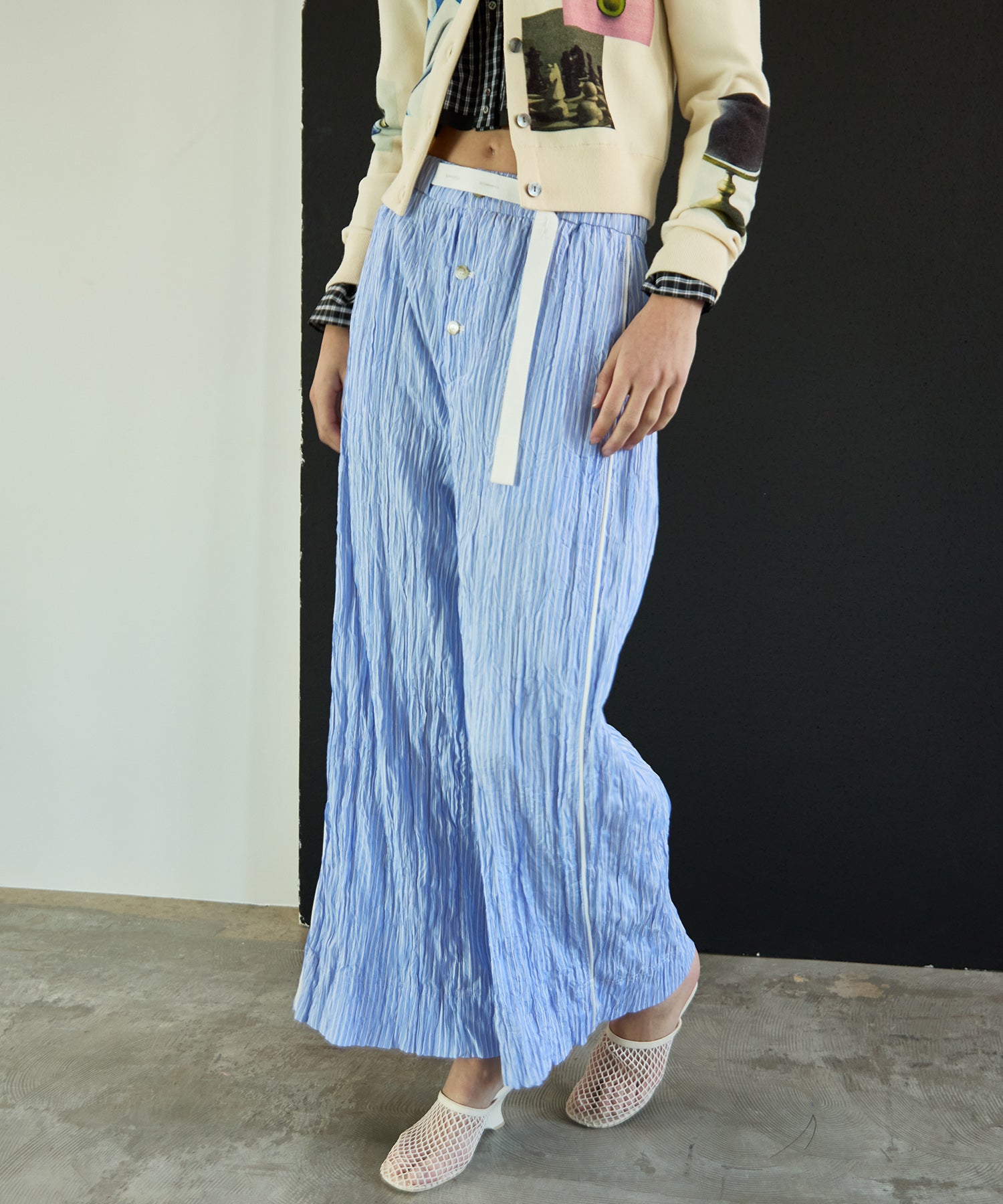 [26SPRING PRE-ORDER] Belted Pajama Pants