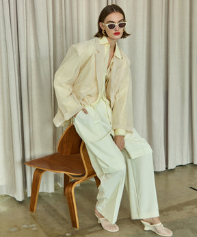 【26SPRING PRE-ORDER】Sheer Over Jacket