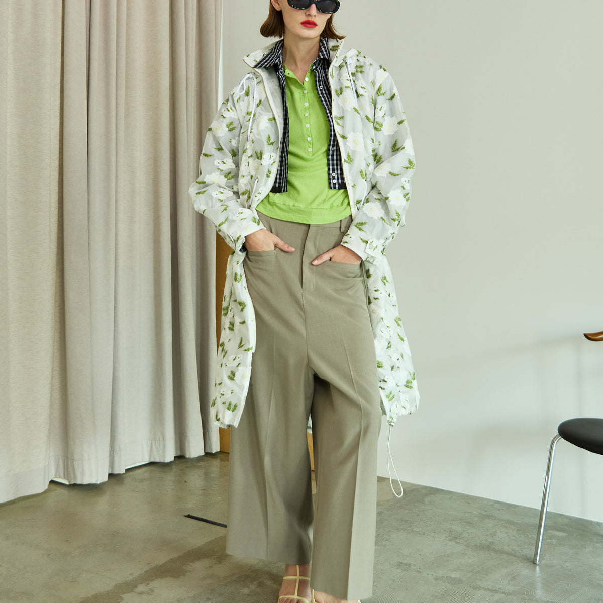 Flower Shear Mods Coat