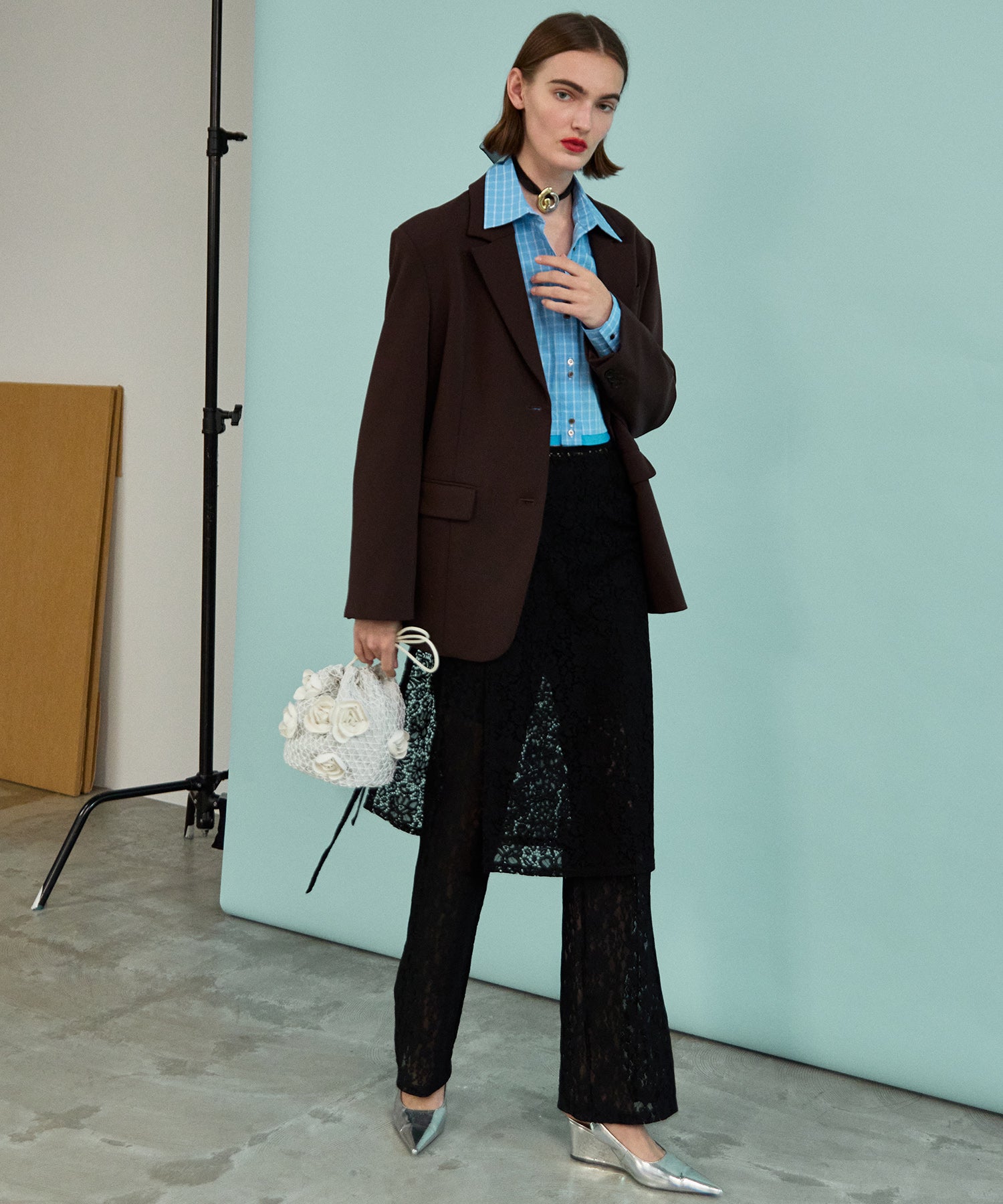 유토피아 스카프 목걸이