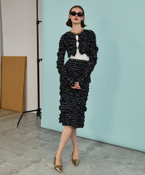 【26SPRING PRE-ORDER】Random Charring Bolero