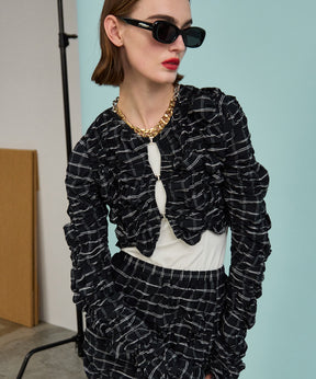 【26SPRING PRE-ORDER】Random Charring Bolero