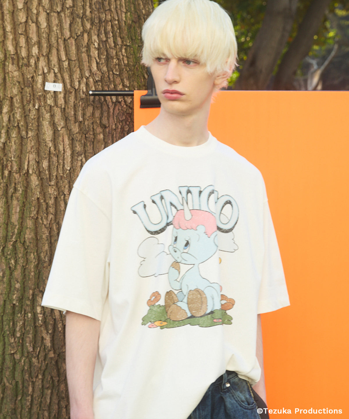 【26SS PRE-ORDER】【TEZUKA CHARACTERS for MAISON SPECIAL】- UNICO - Prime-Over Crew Neck Graphic T-Shirt