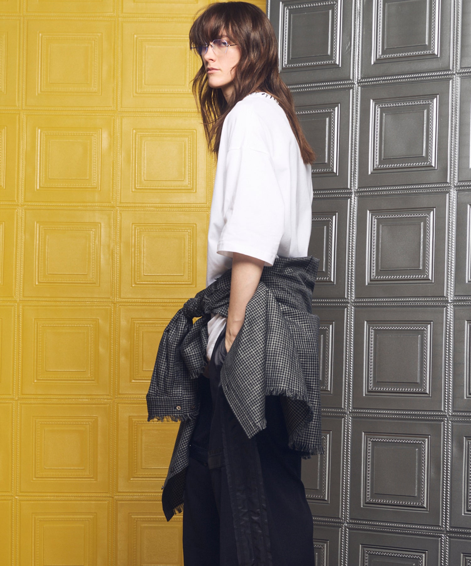 【26ss PRE-ORDER】Flower Patchwork Vintage Like Prime-Over Sweat Zip Hoodie