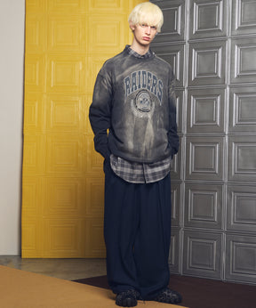 [26SS PRE-ORDER] Clear Trichotine Two-tuck Prime-Wide Slacks