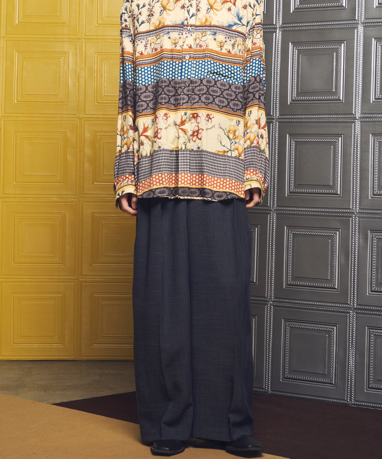 【26SS PRE-ORDER】Triacetate Prime-Wide Two-tuck Slacks