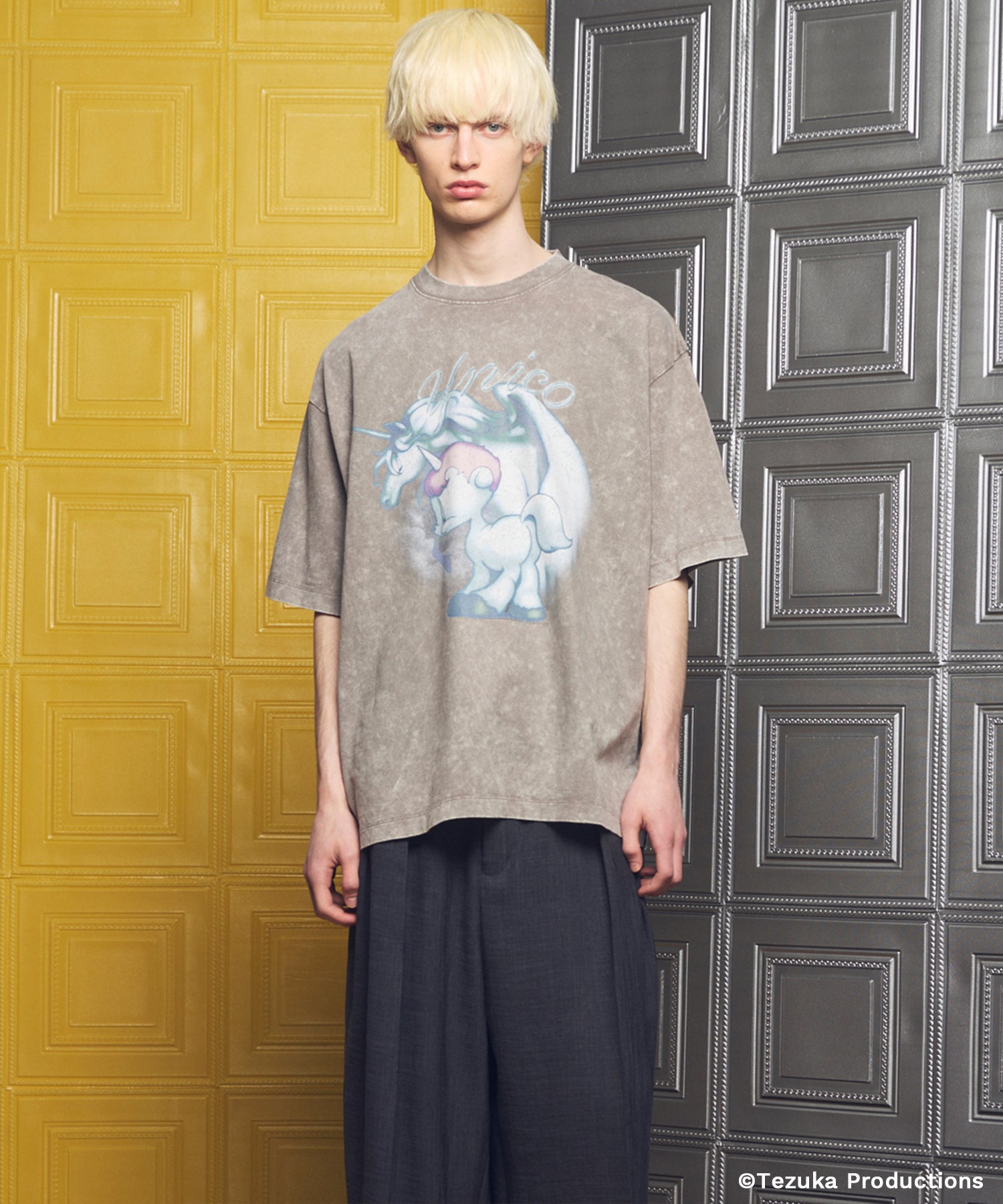 4 Colors Chambray Washable Wool Peaked Lapel Double Breasted Jacket