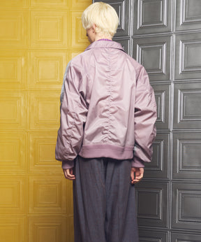 Cotton Bulky Acrylic Blend Prime-Over Gradation Dyeing Knit