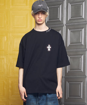 【26ss PRE-ORDER】Flower Patchwork Vintage Like Prime-Over Sweat Zip Hoodie