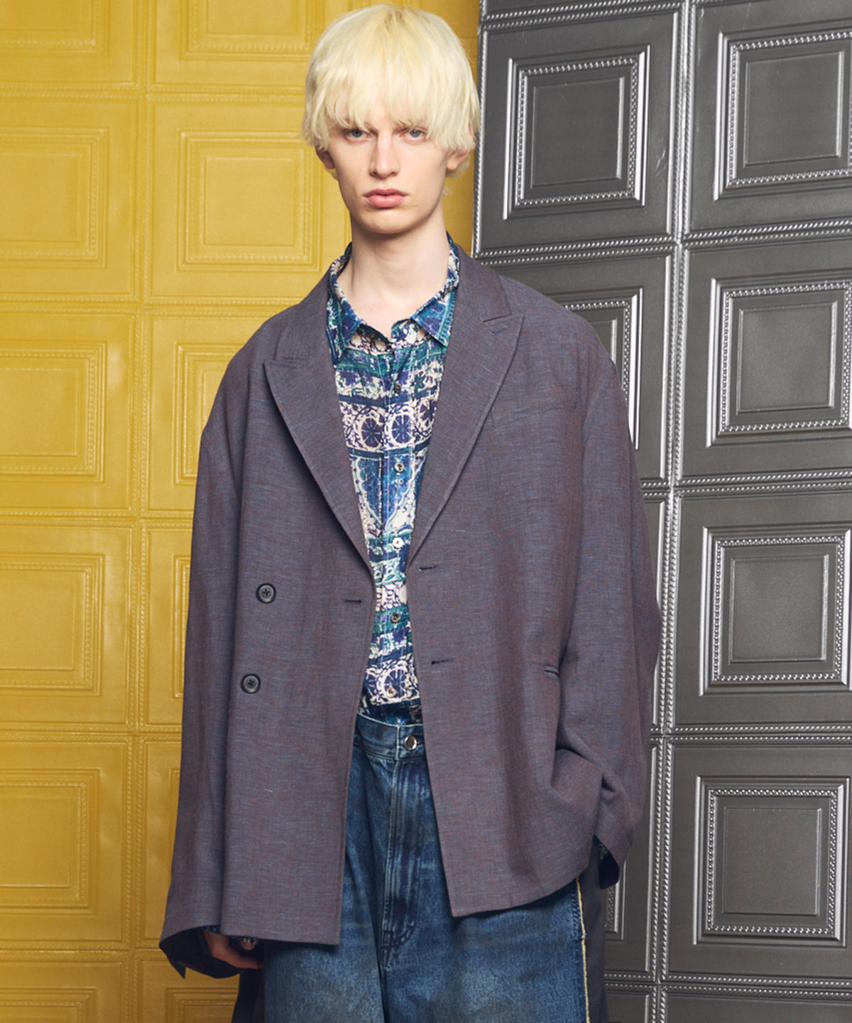 [26SS PRE-ORDER] Triacetate Prime-Over 2B Tailored Jacket