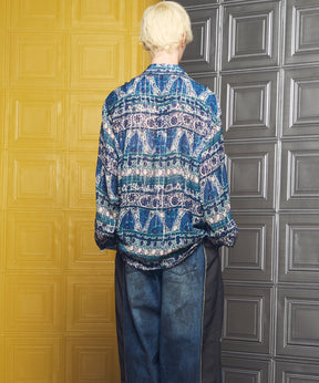 [意大利滞销面料] Prime-Over 常规领重磅法兰绒衬衫外套