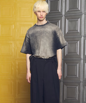 【26ss PRE-ORDER】Flower Patchwork Vintage Like Prime-Over Sweat Zip Hoodie