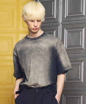 【26ss PRE-ORDER】Flower Patchwork Vintage Like Prime-Over Sweat Zip Hoodie