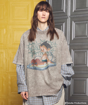 4 Colors Chambray Washable Wool Peaked Lapel Double Breasted Jacket