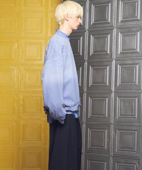 [26SS 预购] 花朵拼布 Vintage Like Prime-Over 运动拉链连帽衫