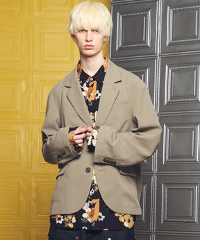 【26ss PRE-ORDER】Crispy Cross Calze Regular-Over 2b Tailored Jacket