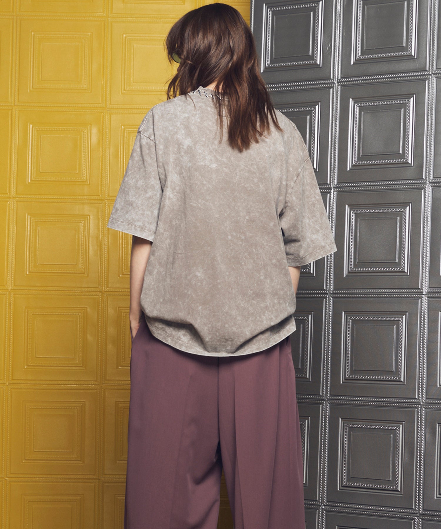 【26ss PRE-ORDER】Flower Patchwork Vintage Like Prime-Over Sweat Zip Hoodie